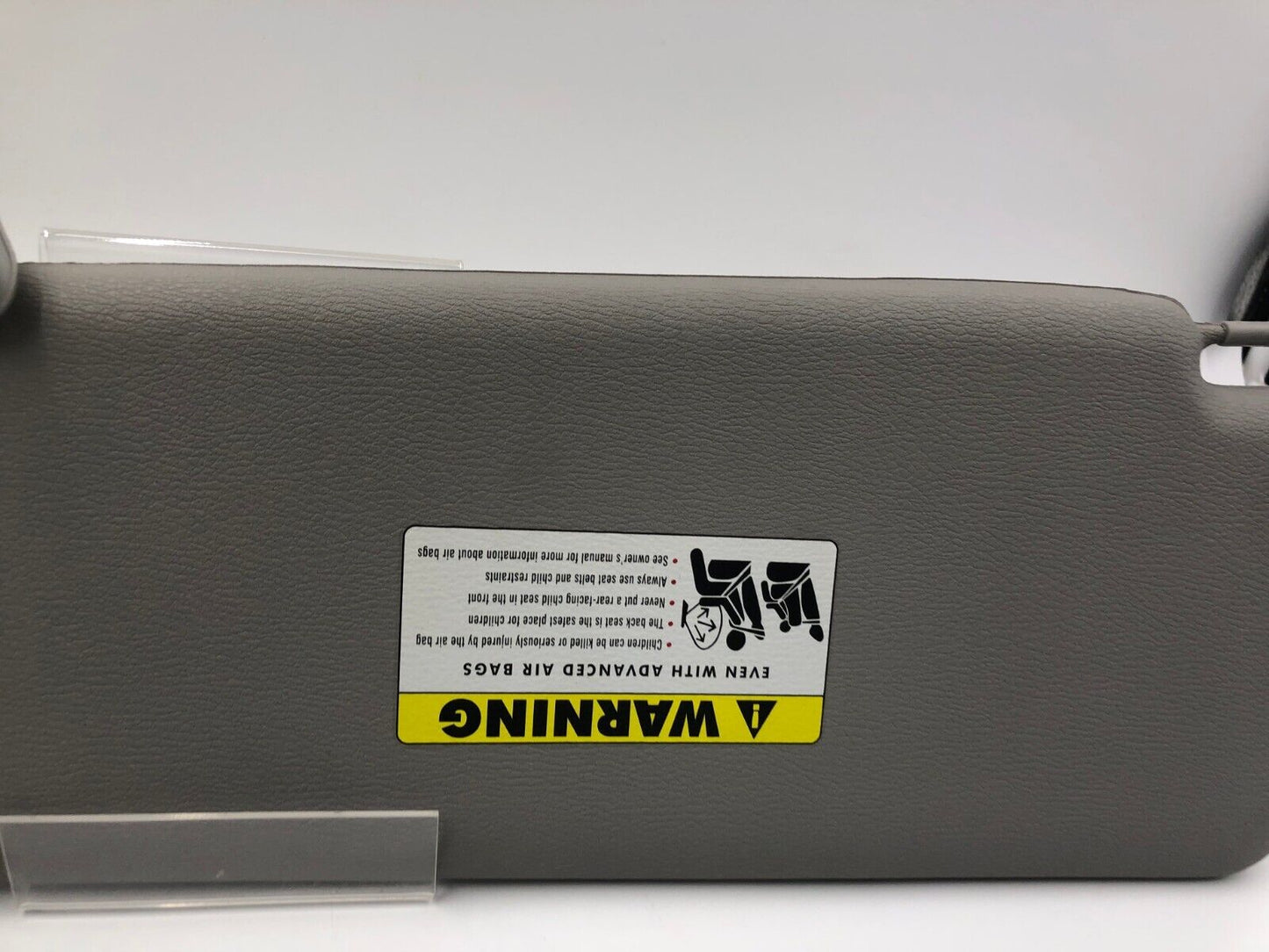 2007-2010 BMW X3 Passenger Sun Visor Sunvisor Gray Illuminated OEM A03B10070