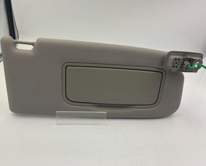 2007-2011 Volvo S40 Passenger Sun Visor Sunvisor Gray Illumination OEM B01B57002