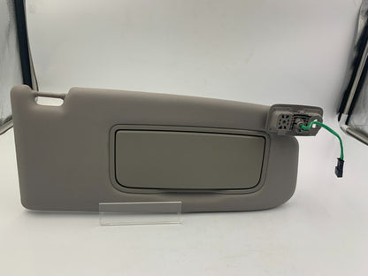 2007-2011 Volvo S40 Passenger Sun Visor Sunvisor Gray Illumination OEM B01B57002