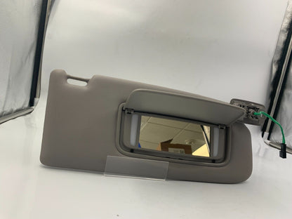 2007-2011 Volvo S40 Passenger Sun Visor Sunvisor Gray Illumination OEM B01B57002