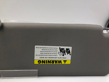 2007-2010 BMW X3 Passenger Sun Visor Sunvisor Gray Illuminated OEM B01B59004