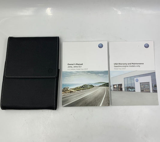 2019 Volkswagen Jetta GLI Owners Manual Set with Case OEM H01B26018