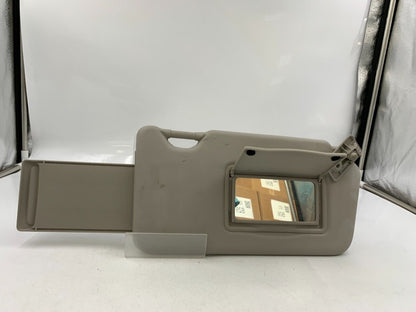 2015-2019 Nissan Versa Passenger Sun Visor Sunvisor Gray OEM H01B17069