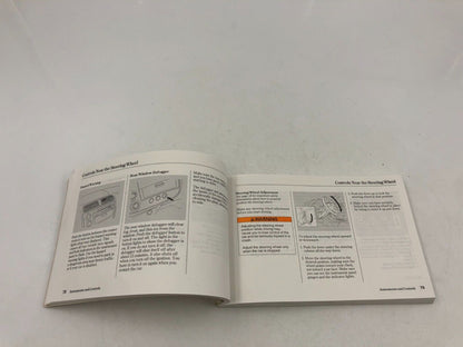 2003 Honda Civic Owners Manual OEM B01B60011