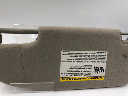 2006-2009 Mercury Milan Passenger Sun Visor Sunvisor Gray Illumination E01B12006