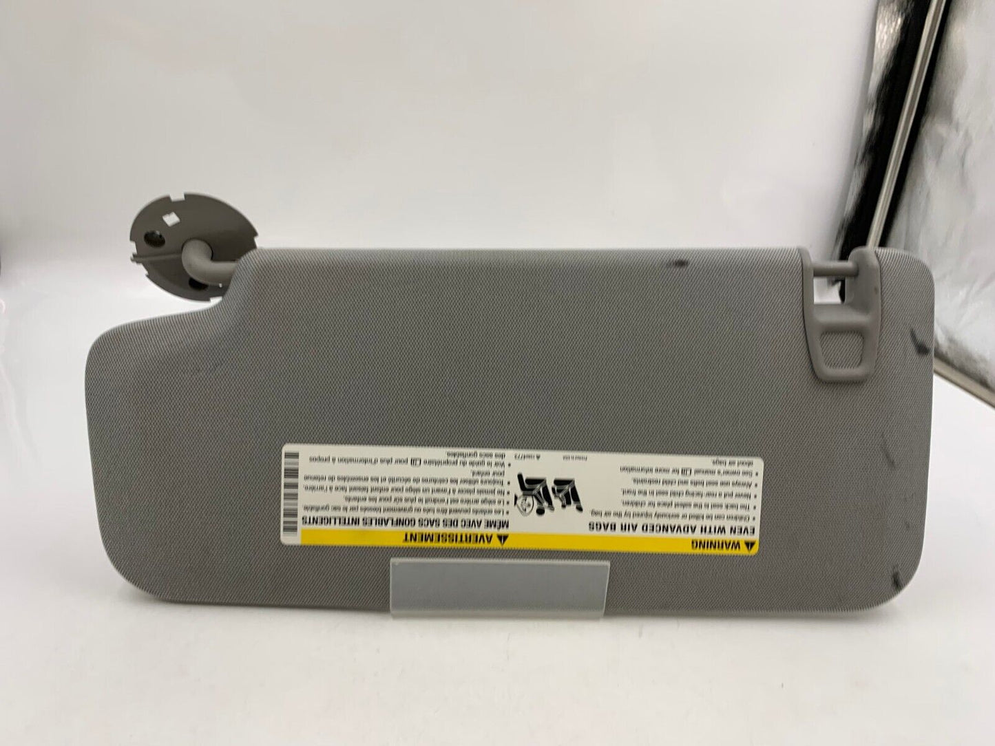 2017-2020 Chevrolet Trax Passenger Sun Visor Sunvisor Gray OEM B01B64003