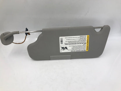 2006-2016 Chevrolet Impala Passenger Sun Visor Sunvisor Gray OEM B01B65007