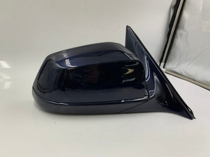 2009-2012 BMW 750i Passenger Side View Power Door Mirror Blue OEM B01B69004