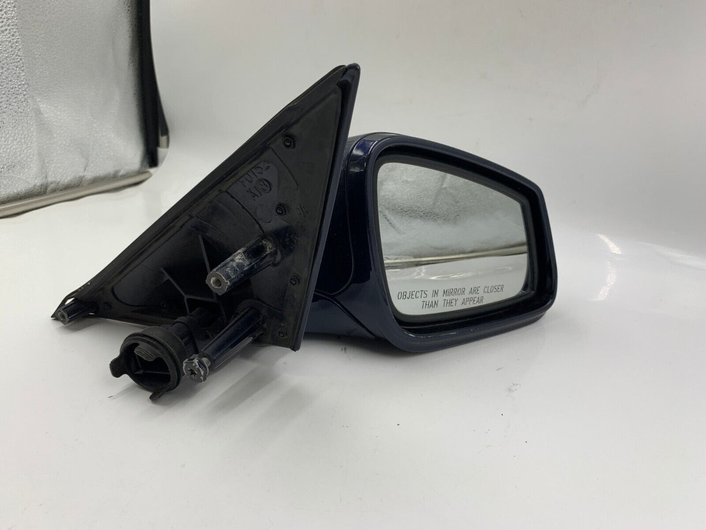 2009-2012 BMW 750i Passenger Side View Power Door Mirror Blue OEM B01B69004