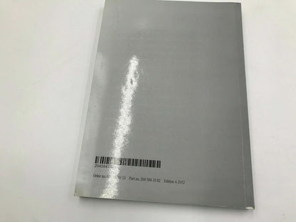 2012 Mercedes C-Class Owners Manual Set with Case OEM A04B44078