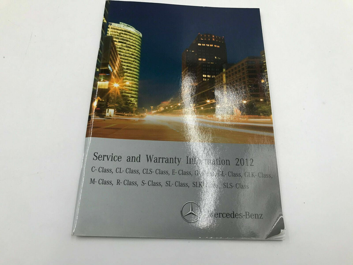 2012 Mercedes C-Class Owners Manual Set with Case OEM A04B44078