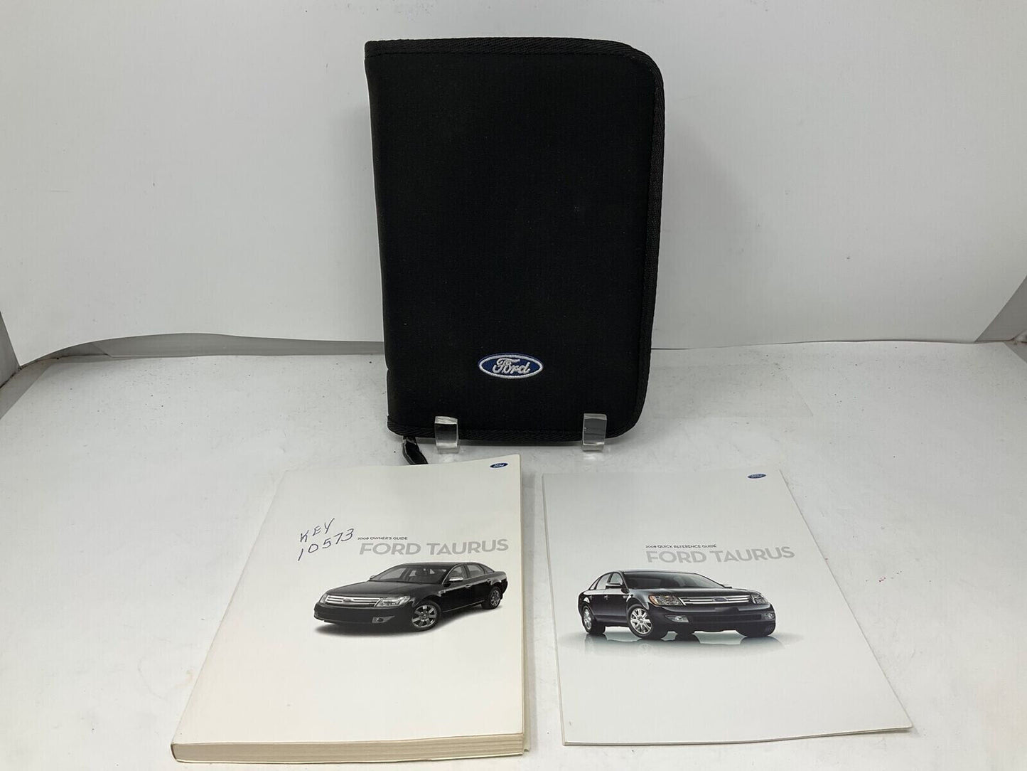 2008 Ford Taurus Owners Manual Set with Case OEM E04B40078