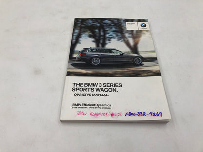 2014 BMW 3 Series Owners Manual Set with Case OEM A04B44084