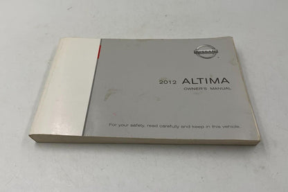 2012 Nissan Altima Owners Manual OEM B01B62007