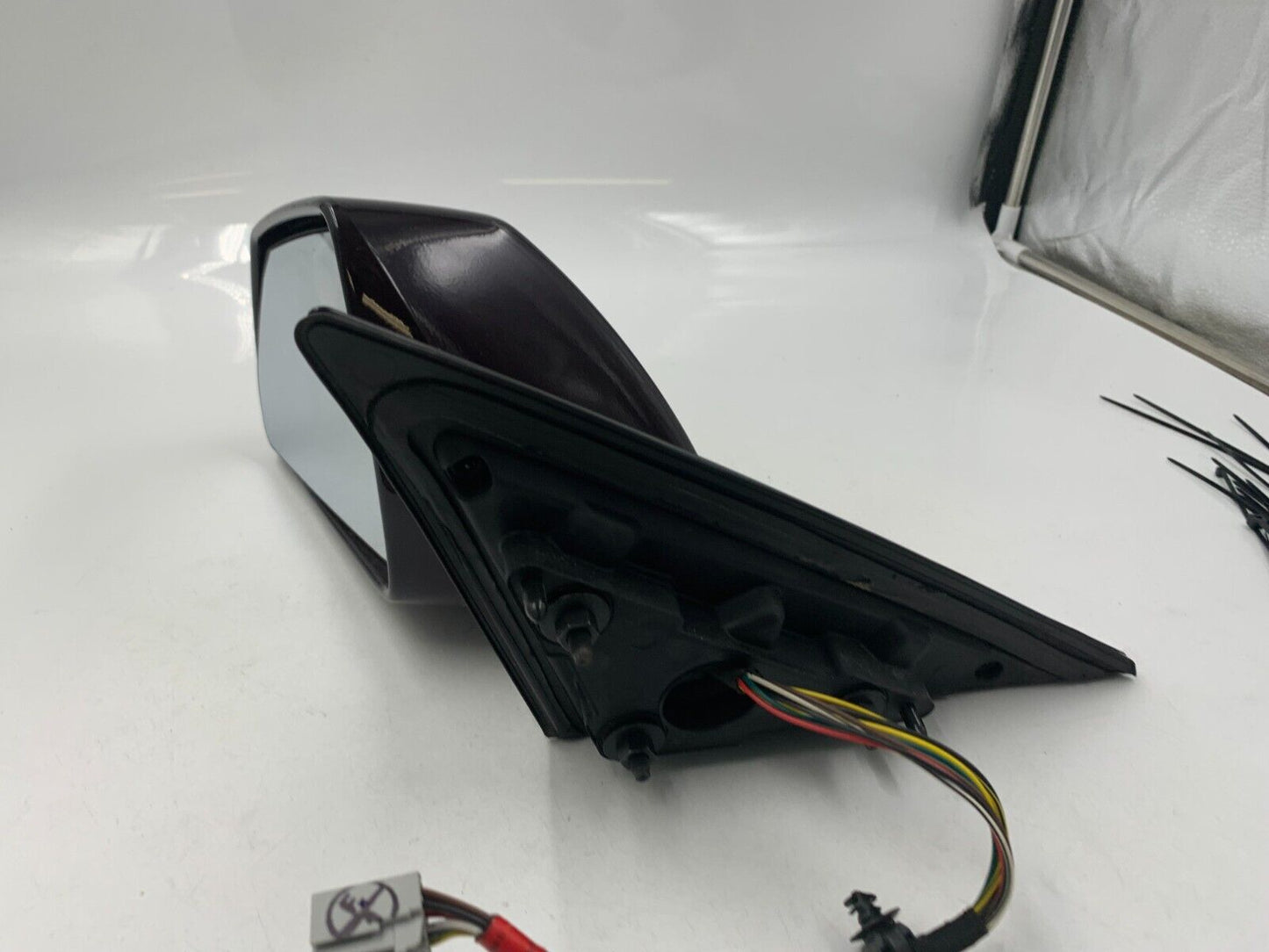 2008-2014 Cadillac CTS Driver Side View Power Door Mirror Plum OEM B02B60004