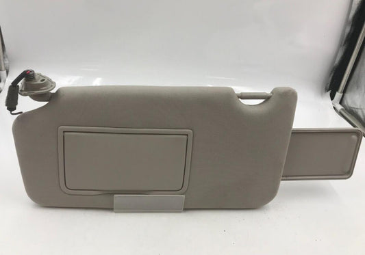 2010-2014 Subaru Legacy Passenger Sunvisor Gray Illuminated OEM B01B62010