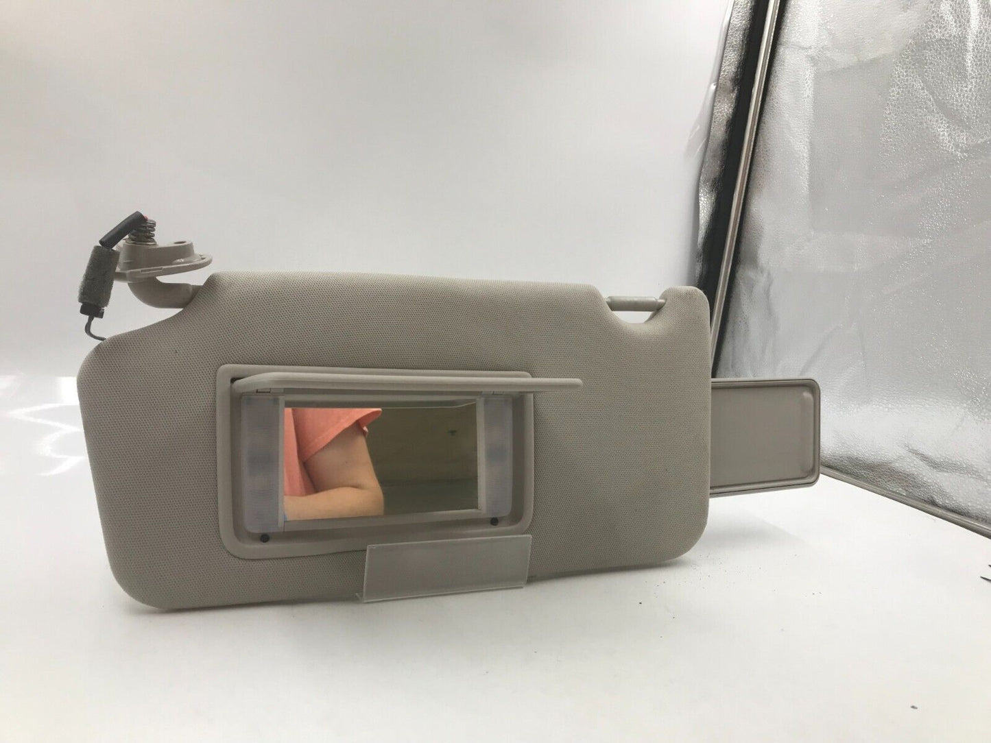 2010-2014 Subaru Legacy Passenger Sunvisor Gray Illuminated OEM B01B62010