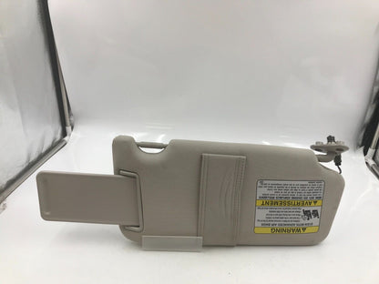 2010-2014 Subaru Legacy Passenger Sunvisor Gray Illuminated OEM B01B62010