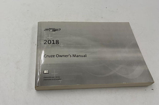 2018 Chevrolet Cruze Owners Manual Set OEM B02B64007