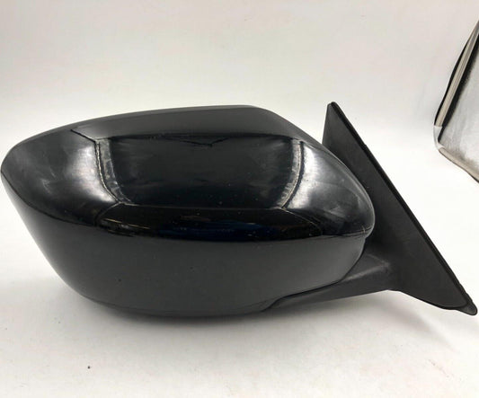 2016-2017 Nissan Rogue Passenger Side View Power Door Mirror Black OEM B02B68002