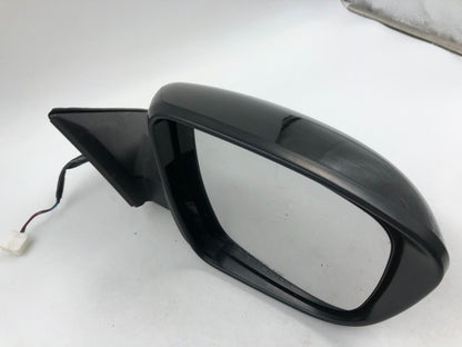 2016-2017 Nissan Rogue Passenger Side View Power Door Mirror Black OEM B02B68002