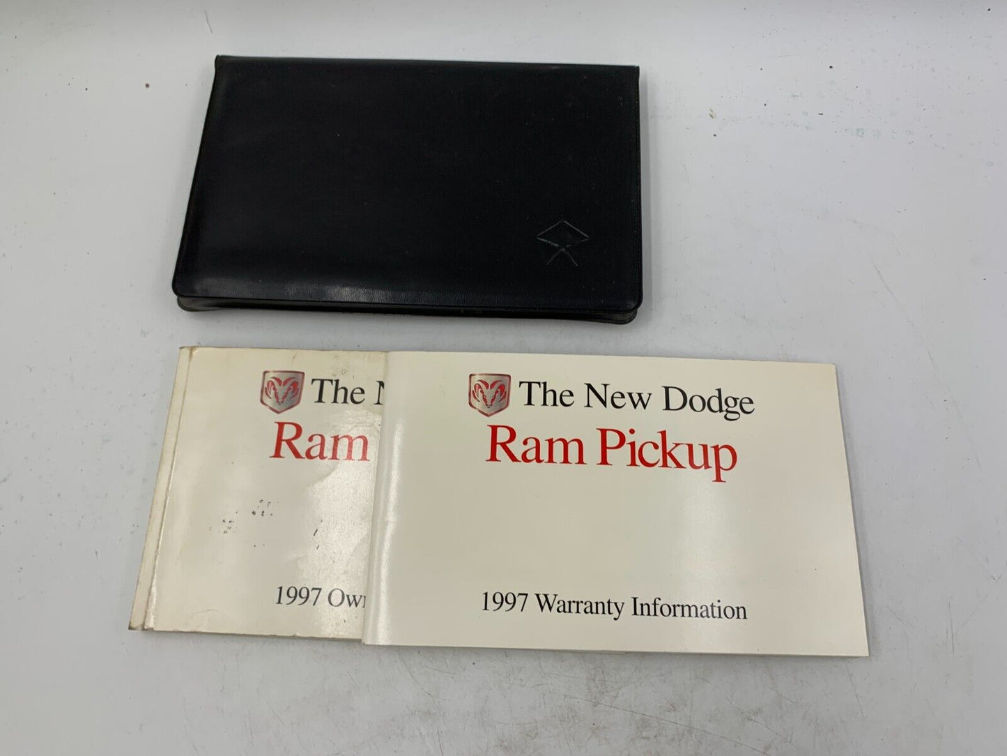 1997 RAM Pickup Owners Manual Set with Case OEM B04B33048