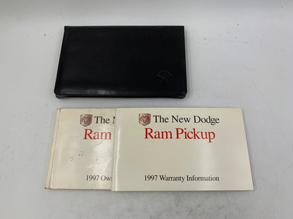 1997 RAM Pickup Owners Manual Set with Case OEM B04B33048