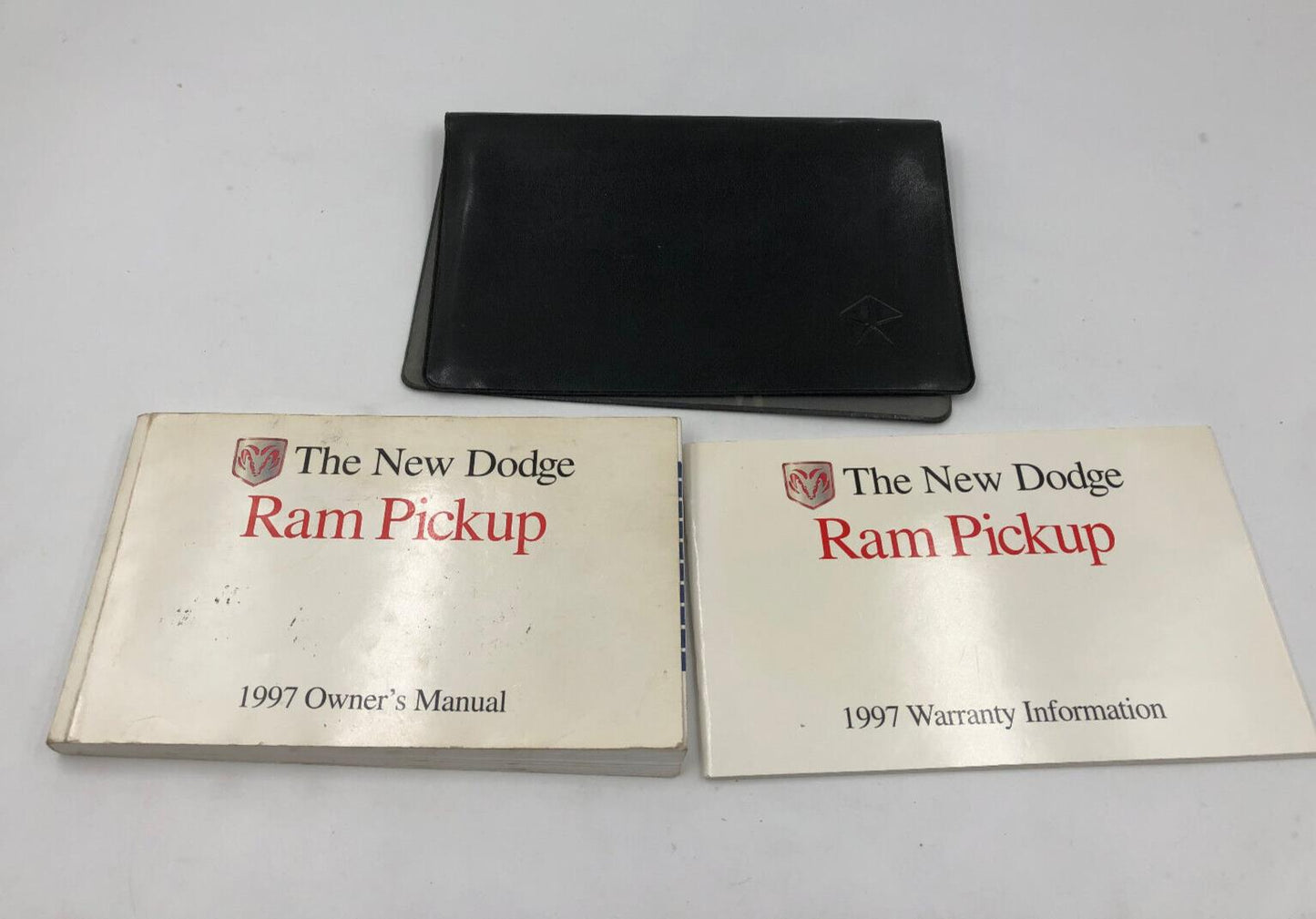 1997 RAM Pickup Owners Manual Set with Case OEM B04B33048