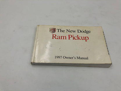 1997 RAM Pickup Owners Manual Set with Case OEM B04B33048