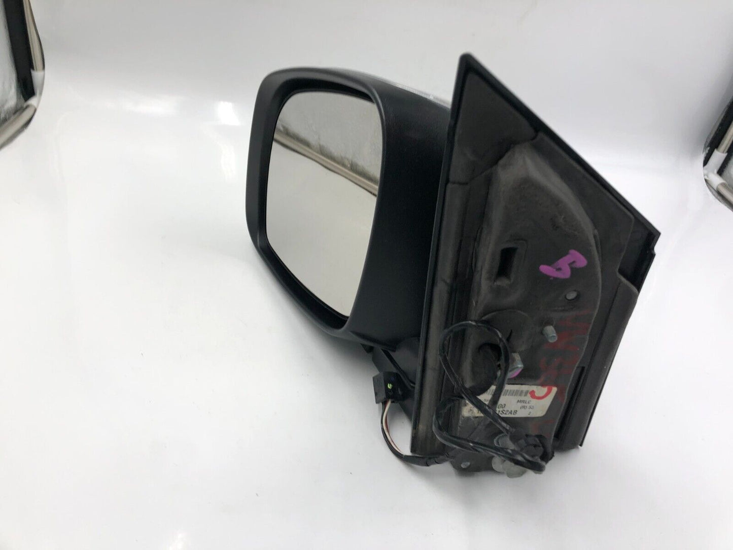 2008-2010 Dodge Caravan Driver Side Power Door Mirror Silver OEM A01B15047