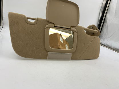 2005-2011 Ford Mustang Passenger Sun Visor Sunvisor Beige OEM B02B69001