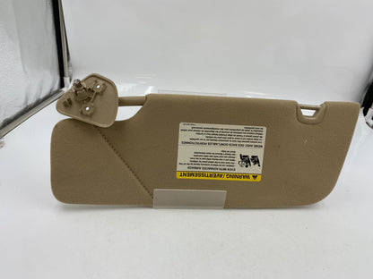 2005-2011 Ford Mustang Passenger Sun Visor Sunvisor Beige OEM B02B69001