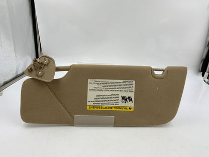 2005-2011 Ford Mustang Passenger Sun Visor Sunvisor Beige OEM B02B69001