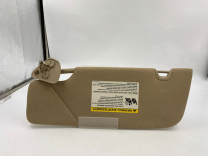 2005-2011 Ford Mustang Passenger Sun Visor Sunvisor Beige OEM B02B69001