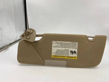 2005-2011 Ford Mustang Passenger Sun Visor Sunvisor Beige OEM B02B69001