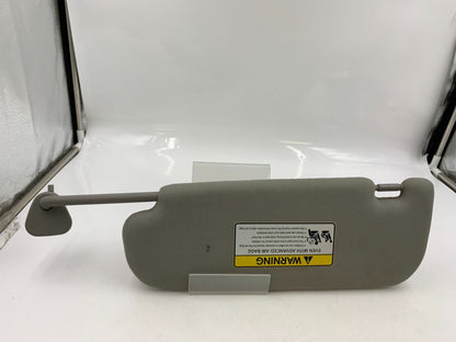 2011-2016 Kia Optima Passenger Sun Visor Sunvisor Gray OEM A03B57006