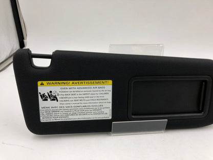 2012-2015 Audi A6 Passenger Sun Visor Sunvisor Black Illuminated OEM B02B58005