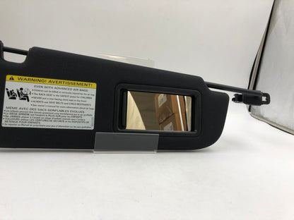 2012-2015 Audi A6 Passenger Sun Visor Sunvisor Black Illuminated OEM B02B58005