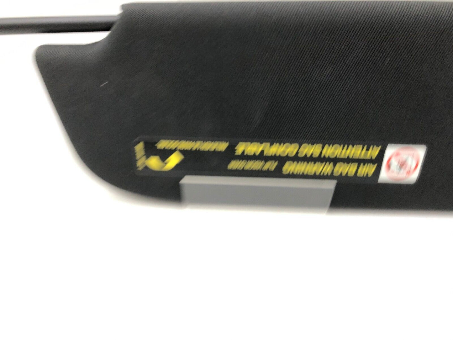 2012-2015 Audi A6 Passenger Sun Visor Sunvisor Black Illuminated OEM B02B58005