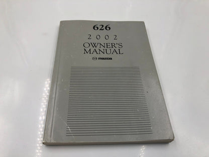 2002 Mazda 626 Owners Manual Set with Case OEM A03B62004