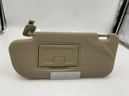 2004-2009 Mazda 3 Driver Sun Visor Sunvisor Tan OEM A03B62006