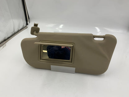 2004-2009 Mazda 3 Driver Sun Visor Sunvisor Tan OEM A03B62006