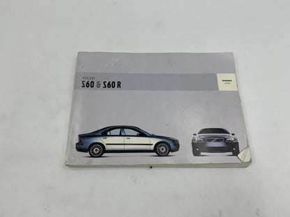 2003 Volvo S60 S60R Owners Manual OEM A03B63005