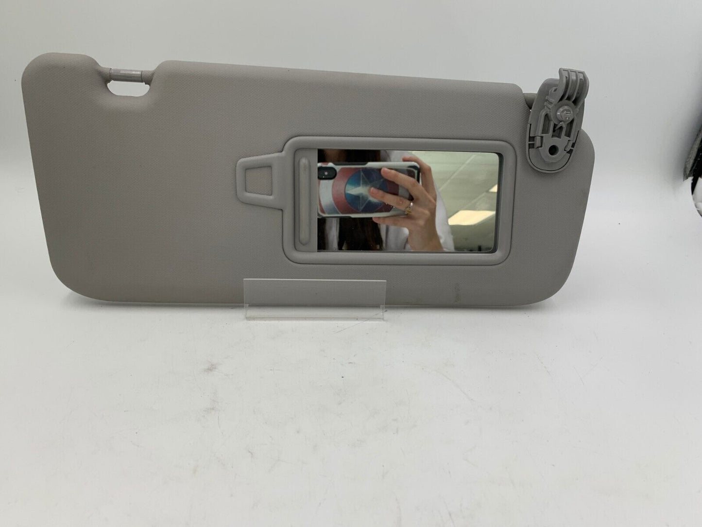 2018-2021 Hyundai Kona Driver Sun Visor Sunvisor Gray OEM B02B57006