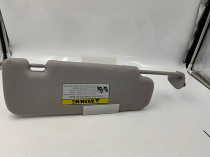 2012-2014 Hyundai Sonata Driver Sun Visor Sunvisor Gray Illuminated A03B67001