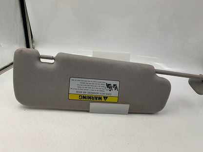 2012-2014 Hyundai Sonata Driver Sun Visor Sunvisor Gray Illuminated A03B67001