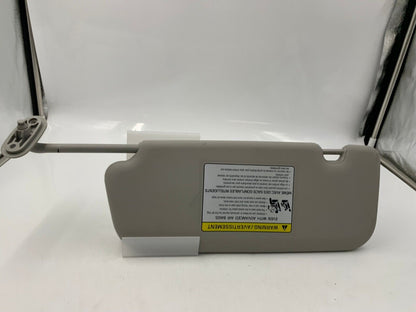 2017-2018 Kia Forte Passenger Sun Visor Sunvisor Gray OEM A04B65006