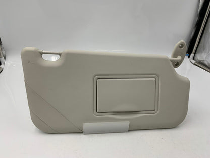 2012-2013 Ford Focus Passenger Sun Visor Sunvisor Gray OEM A03B67004