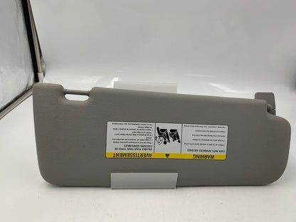 2008-2010 BMW E60 Driver Sun Visor Sunvisor Gray Illuminated OEM A03B67010