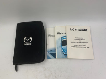 2005 Mazda 6 Owners Manual Set with Case OEM B01B51035